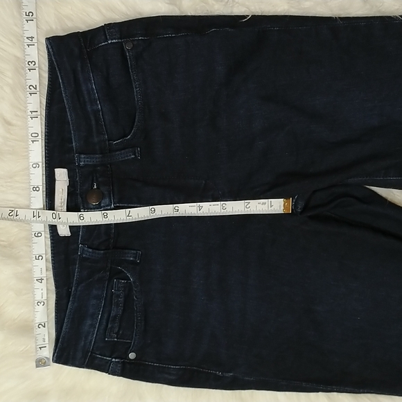 Athleta sculptek dark wash high rise skinny jeans sz 4T - Picture 9 of 9